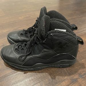 Nike Air Jordan 10 Retro GS Black/Suede 050406